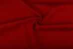Linnen stof rood - Ongewassen linnen stof 10m op rol, Nieuw, Verzenden