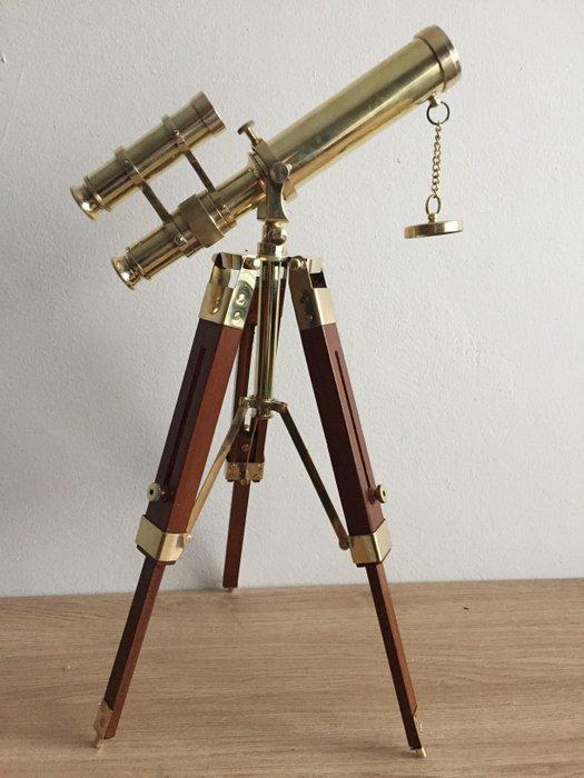 Maritieme objecten - Nautische telescoop op verstelbaar, Antiek en Kunst, Kunst | Designobjecten