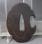 incrustation dorchidée - Fer (fonte/fer forgé) - Japon -