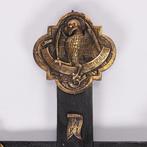 Kruis, neogotiek, eind 19e-eeuw - Hout, Messing - 1850-1900