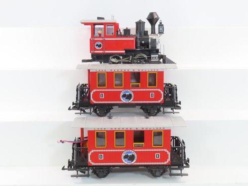 LGB G - 70311 - Ensemble de train (1) - ensemble de 3 pièces, Hobby en Vrije tijd, Modeltreinen | Overige schalen