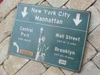 Reclamebord - Straatnaambord in New York City - Gemaakt in