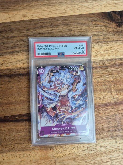 PSA 10 GEM Mint One Piece Monkey D Luffy Gear 5 Promo, Hobby en Vrije tijd, Verzamelkaartspellen | Overige