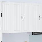 vidaXL Keuken Kast Wit 80 x 31 x 100 cm Bewerkt hout, Verzenden, Nieuw