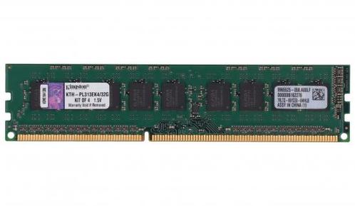 Kingston 8GB DDR3 PC3-10600 1333MHz ECC, Informatique & Logiciels, Ordinateurs de bureau