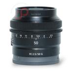 Sony 50mm 2.5 FE G nr. 3439, Audio, Tv en Foto, Ophalen of Verzenden, Zo goed als nieuw
