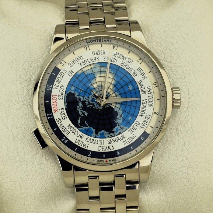 Montblanc - Heritage Spirit - Orbis Terrarum Worldtimer, Handtassen en Accessoires, Horloges | Heren
