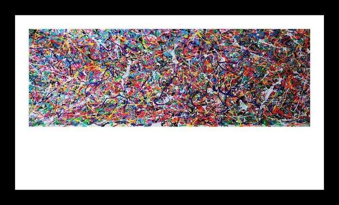 Giovanni Daurea - Abstract, Antiek en Kunst, Kunst | Schilderijen | Modern
