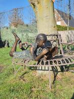 Beeld, Bronze: Girl Reading Book - 46.5 cm - Brons - 2026