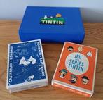 Tintin - Jeu des Séries Tintin chèque Tintin + jeu de cartes, Boeken, Nieuw
