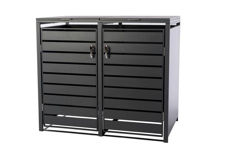 Containerberging staal dubbel, Tuin en Terras, Bergingen en Tuinkasten, Verzenden