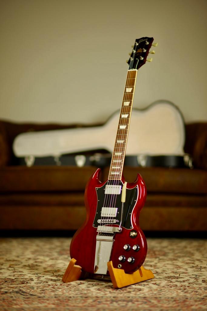 Gibson Robby Krieger SG 2011 | Heritage Cherry, Muziek en Instrumenten, Snaarinstrumenten | Gitaren | Elektrisch, Verzenden