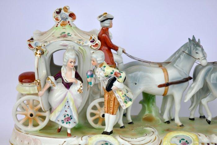 Porzellanfabrik Unger, Schneider & Cie, Gräfenthal - Beeld,, Antiquités & Art, Antiquités | Verre & Cristal