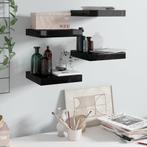 vidaXL Wandschappen zwevend 4 st 23x23,5x3,8 cm MDF, Huis en Inrichting, Kasten | Wandmeubels, Verzenden, Nieuw