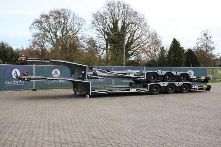 Veiling: Machinetransporter Bull Trailers 2stuks 2025 Nieuw, Autos, Camions, Enlèvement