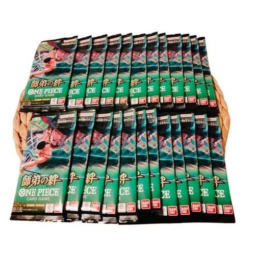Bandai - 80 Booster pack - One Piece - Bond Between Master, Hobby en Vrije tijd, Verzamelkaartspellen | Overige