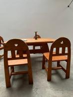 WASA - Eettafel - Vurenhout - Eettafel & 4 stoelen
