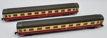Roco N - Modeltrein personenwagen (2) - Twee vierassige