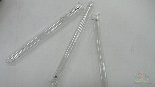 Reageerbuisjes test tube glas 2 gaatjes 20 cm ø2 set 12, Hobby en Vrije tijd, Knutselen, Nieuw