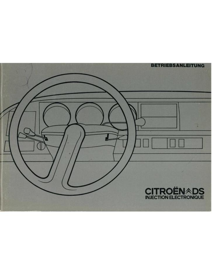 1974 CITROEN DS 23 INSTRUCTIEBOEKJE DUITS, Auto diversen, Handleidingen en Instructieboekjes, Ophalen of Verzenden