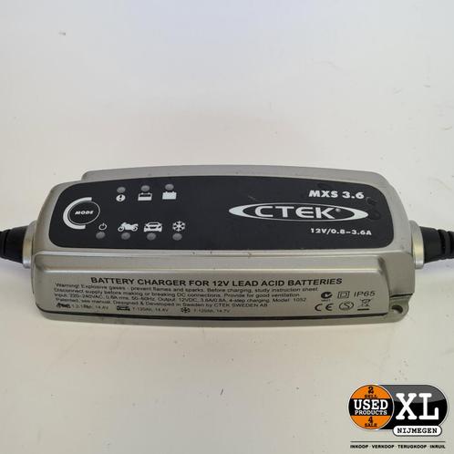 Ctek MXS 3.6 Druppellader Acculader 12 Volt | Nette Staat, Autos : Divers, Démarreurs de saut, Enlèvement ou Envoi