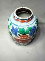 Kleine pot met decor van de Groene Familie (Verkocht zonder