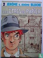 Jerome K. Jerome Bloks - Les êtres de papier - 1985, Boeken, Eén stripboek, Verzenden, Zo goed als nieuw, Fournier, Pierre, Le Tendre, Serge.