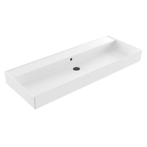 Wastafel Sanilux Edge Keramiek 120 Enkele Wasbak 0, Doe-het-zelf en Bouw, Sanitair, Overige typen, Nieuw, Ophalen of Verzenden