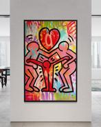Gunnar Zyl - Family / Keith Haring & Zyl XXL, Antiquités & Art