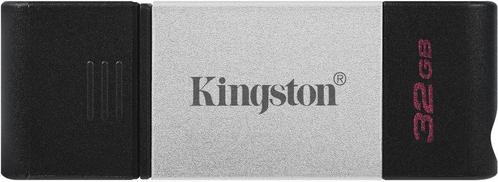 USB Stick 32GB USB-C - Kingston DataTraveler® 80 32GB, Computers en Software, Harde schijven, Nieuw, Ophalen of Verzenden