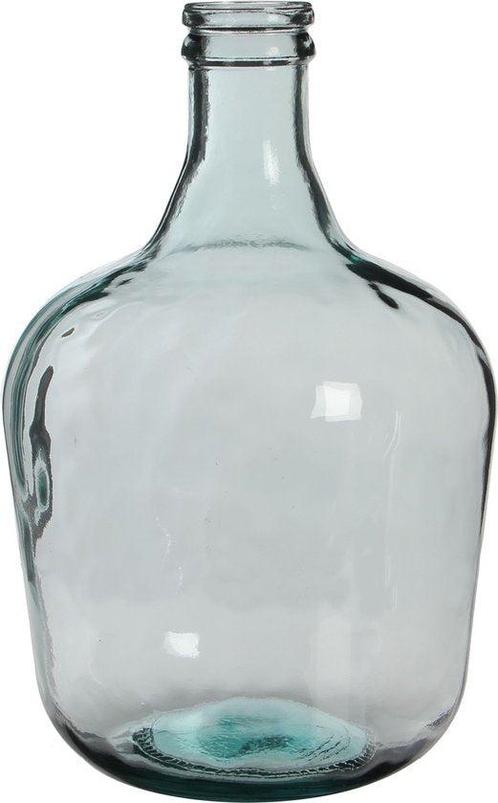 Tweedekans | Mica Decorations Diego Fles Vaas - H42 x Ø27 cm, Tuin en Terras, Bloempotten, Ophalen of Verzenden