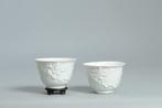 Kom - A quality pair of Chinese or European Monochrome Bowls, Antiek en Kunst