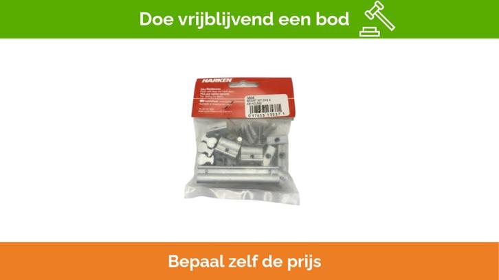 Bieden: Harken 3804 22 mm Aluminium Track, Watersport en Boten, Zeilen en Zeiltoebehoren, Ophalen of Verzenden