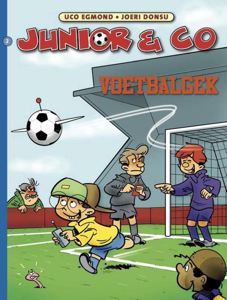 Voetbalgek / 2 / Junior & Co 9789462800373 Uco Egmond, Boeken, Stripverhalen, Zo goed als nieuw, Verzenden