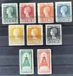 Nederland 1923 - 25 jarig jubileum - Nvph 121 - 129, Postzegels en Munten, Gestempeld