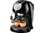 De Longhi -  Espressomachine  - Zwart, Elektronische apparatuur, Koffiezetapparaten, Verzenden, Nieuw, Gemalen koffie, Stoompijpje