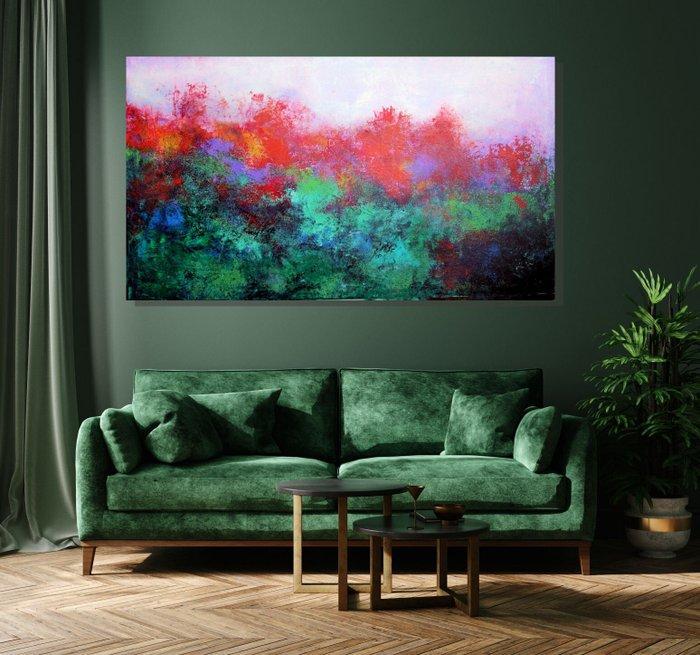 Katarzyna Gatkiewicz - Mika- - Hot breeze- XXL, Antiquités & Art, Art | Peinture | Moderne