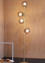 Dyberg Larsen - Staande lamp - Como - Brons/Rook - Glas,