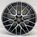 Porsche Macan ORIGINELE 21 RS Spyder met zomerbanden (N0), Auto-onderdelen, Ophalen, Gebruikt, 295 mm, Banden en Velgen