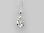 Ketting met hanger - 14 karaat Witgoud - 2.67ct. tw. Diamant