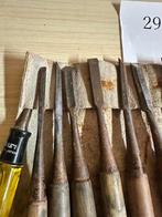 Lot 29: 11-Piece Vintage Japanese Chisel Set (Nomi) with