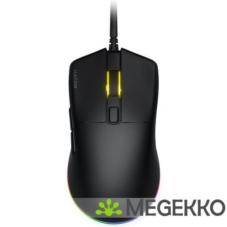 HATOR Pulsar 3 RGB Zwarte muis, Informatique & Logiciels, Ordinateurs & Logiciels Autre, Envoi