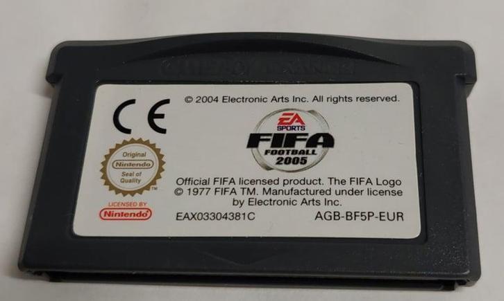Fifa football 2005 losse cassette (Gameboy Advance, Games en Spelcomputers, Games | Nintendo Game Boy, Ophalen of Verzenden