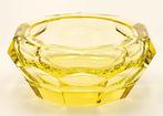 Moser & Söhne - Josef Hoffmann Art Deco Yellow Crystal Glass, Antiek en Kunst