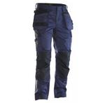 Jobman 2325 pantalon dartisan stretch c42 bleu marine/noir