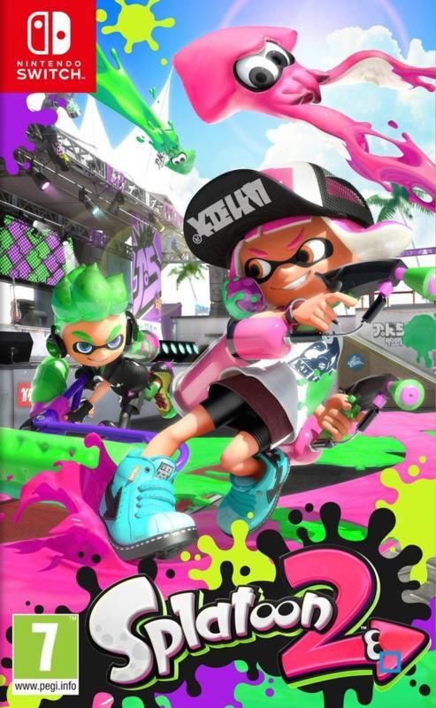 Splatoon 2 (Switch Games), Games en Spelcomputers, Games | Nintendo Switch, Zo goed als nieuw, Ophalen of Verzenden