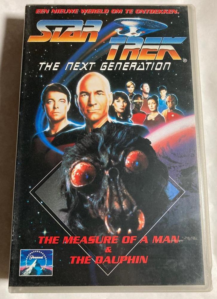 STAR TREK THE NEXT GENERATION THE MEASURE OF MAN & THE, Cd's en Dvd's, VHS | Film, Gebruikt