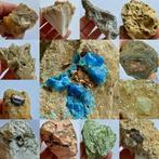 Uitgebreide verzameling mineralen clusters. Kristalcluster -, Verzamelen