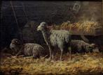 Charles Emile Jacque (1813-1894) - The sheepfold
