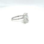 Zonder Minimumprijs - Ring - 14 karaat Witgoud - 2.00ct. tw., Handtassen en Accessoires, Ringen, Nieuw